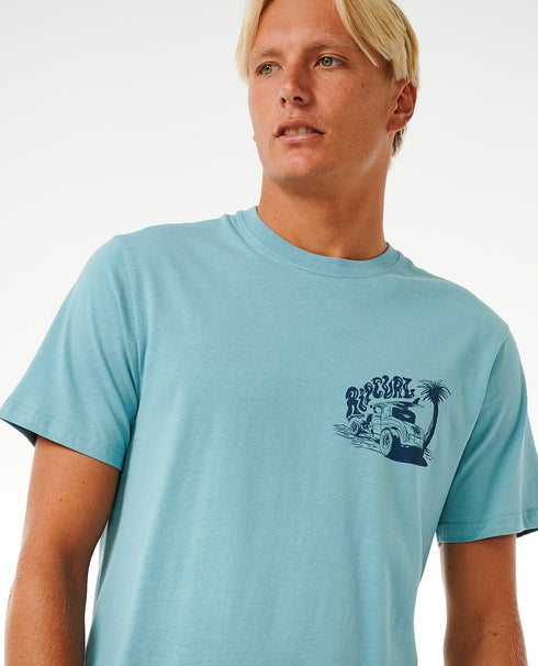 Fortsätt åka med kortärmad t-shirt